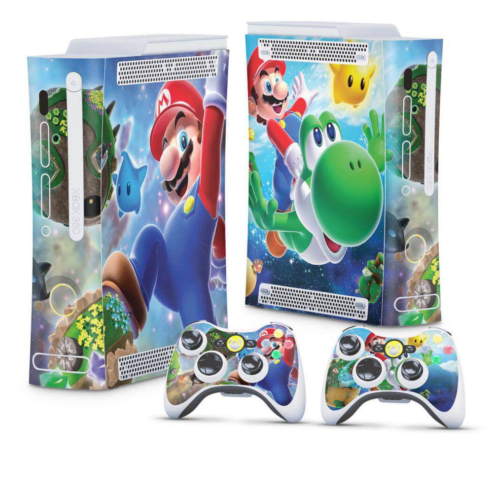 Capa Anti Poeira Xbox 360 Fat - Mario & Luigi em Promoção na