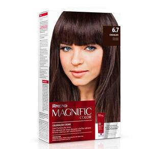 Kit Coloração Creme Amend Magnific Chocolate 6.7