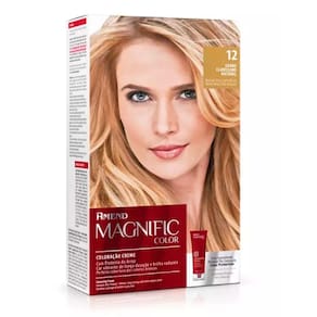 Kit Coloração Creme Amend Magnific Louro Claríssimo Natural 12