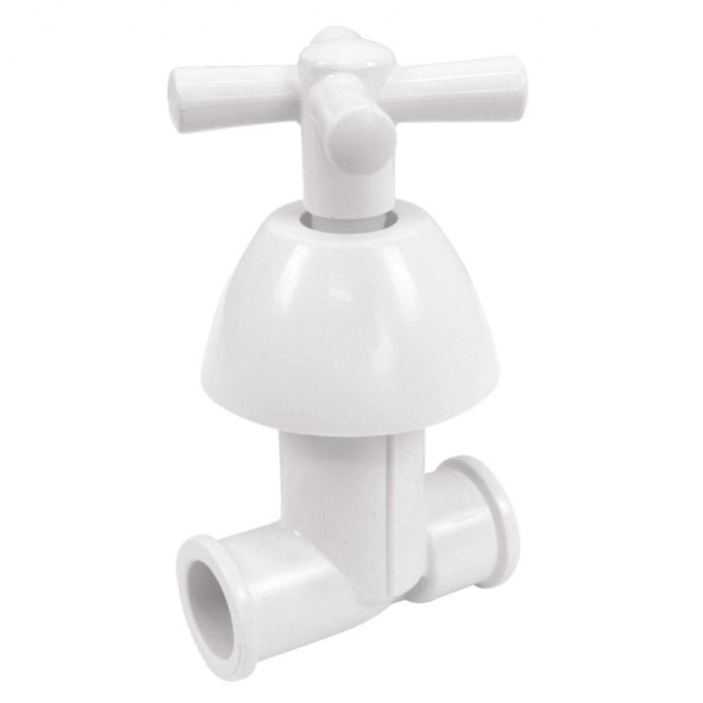 Registro Pressão Plastilit com Canopla 20mm Embalagem com 5 Unidades