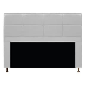 Cabeceira Munique 140 Cm Casal Corano Branco