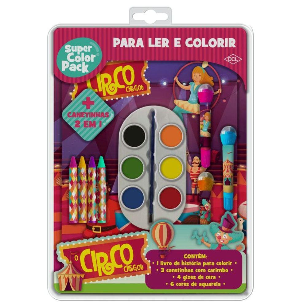 O Circo Chegou - Para Ler E Colorir