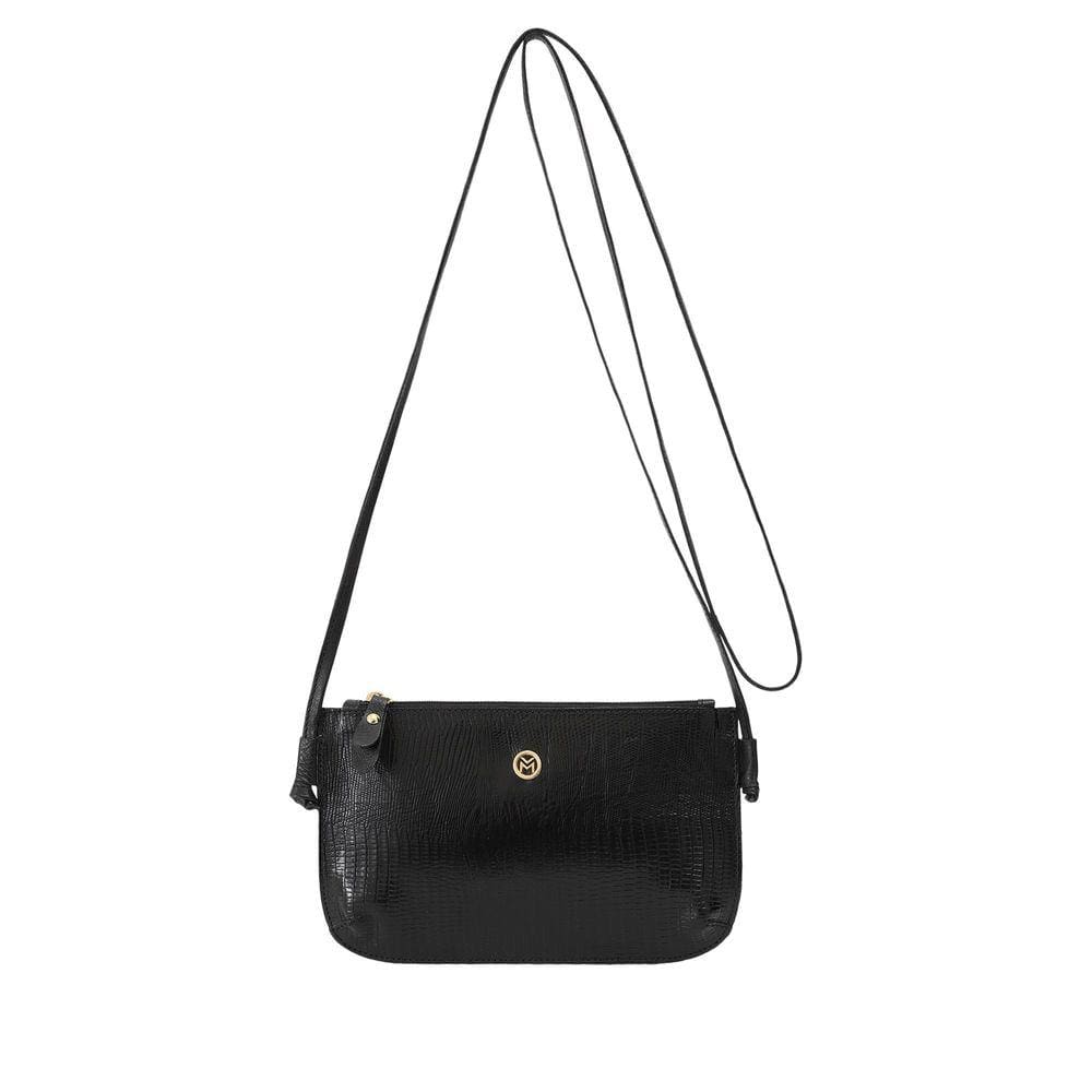 Bolsa De Couro Legítimo Transversal Feminina Mariart 201L