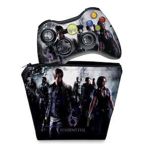 Capa Anti Poeira e Skin Xbox One Fat - Resident Evil 4 Remake