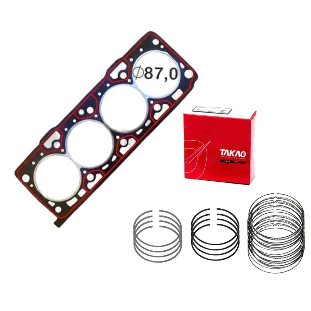 Kit Junta Sobre Medida Anel E Bronzina Fiat 1.6 16V