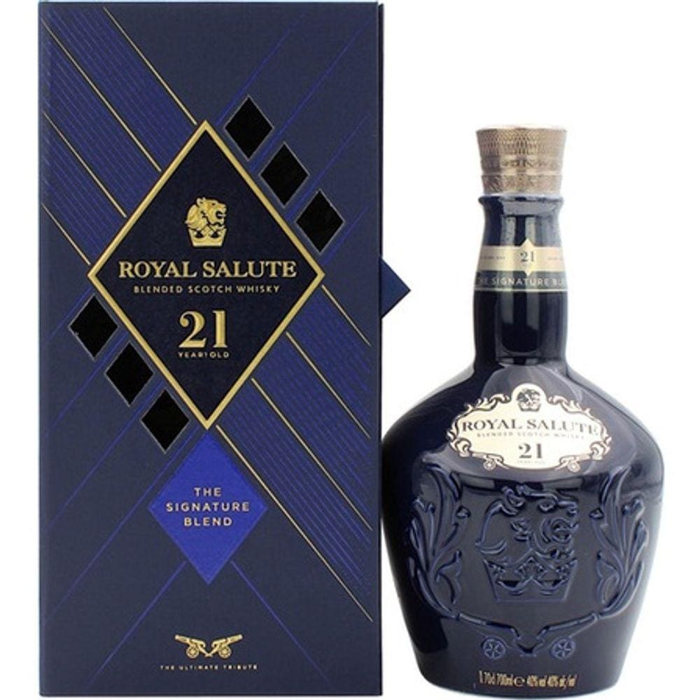 Whisky Royal Salute 21 anos The Signature Blend Escocês - 700 ml