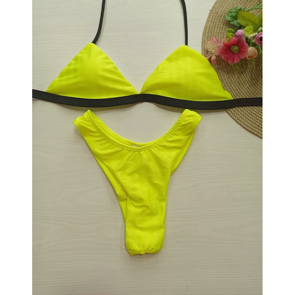 Biquini Feminino Aviador Neon