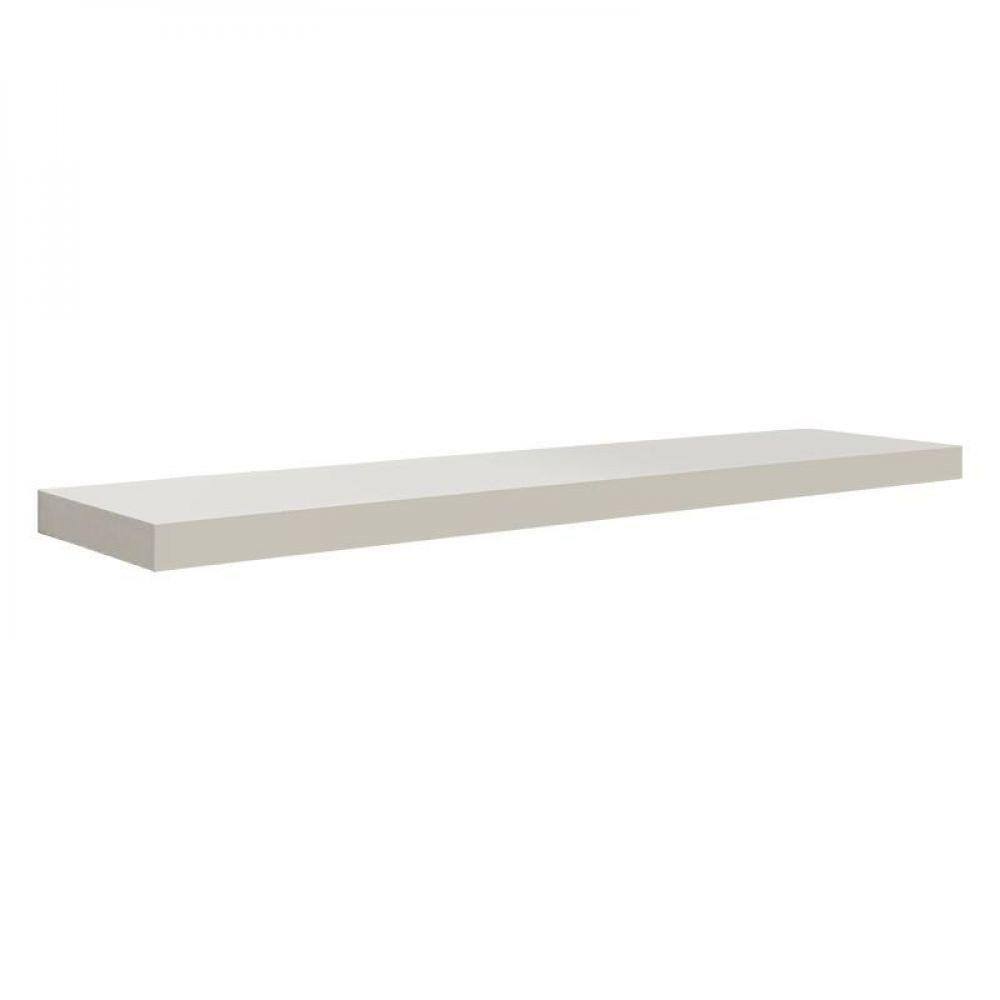 Prateleira 80 x 15cm Branco Espessura 25mm Invisível