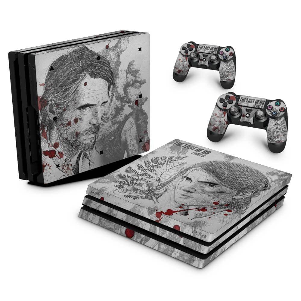 Skin PS4 Pro Adesivo - The Last