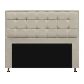 Cabeceira Copenhague 140 Cm Casal Corano Bege