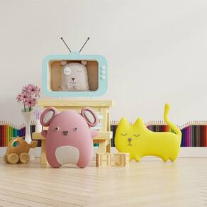 Adesivo De Parede Decorativo Infantil Lápis Coloridos