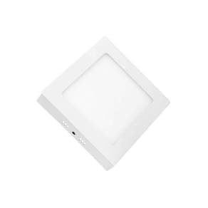 Painel de Led Lorenzetti Quadrado de Sobrepor 18W Bivolt 3000K Luz Amarela