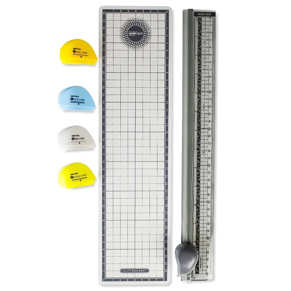 Kit c/ Guilhotina e Cortadores Morn Sun Professional Trimmer