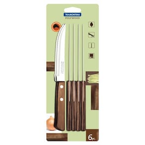 Conjunto Facas Churrasco 6 Peças Polywood Tramontina 21100695