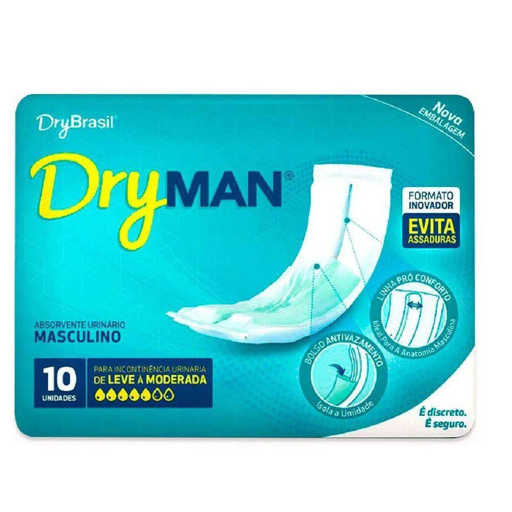 Absorvente Geriatrico Dry Man C/10