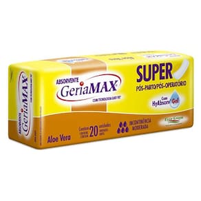 Absorvente Geriatrico Geriamax C/20