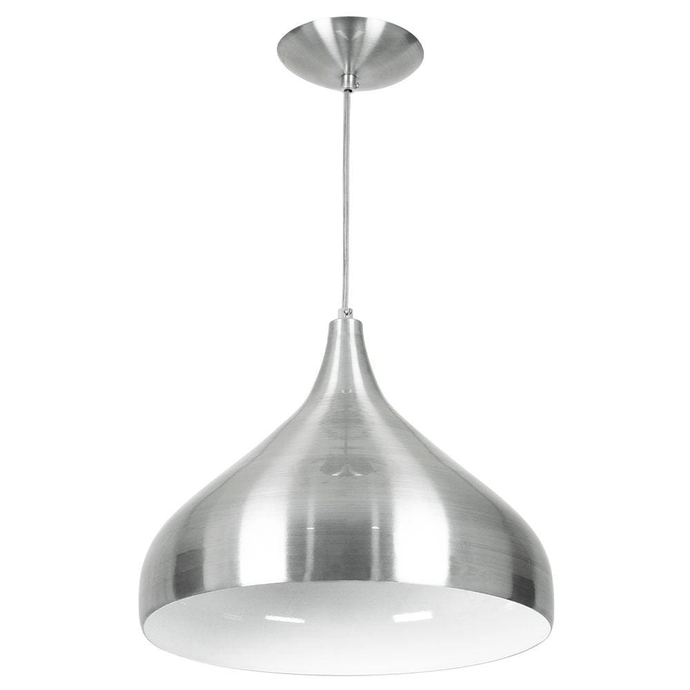 Lustre Pendente Aladim Escovado 31cm