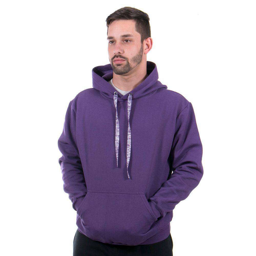 gildan moletom com capuz purple