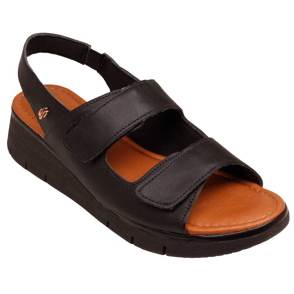 Sandália Anabela Feminina Usaflex AD1908 Dandara | Casas Bahia