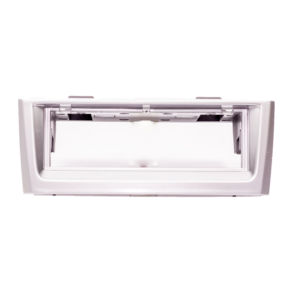 Moldura Expex 1 Din Punto Linea 2008 até 2012 Prata Epx 085