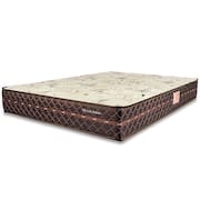 Colchão Casal Ortopédico Firme Espuma D33 Antialérgico Certificado Bege 138x188x24cm - BF Colchoes
