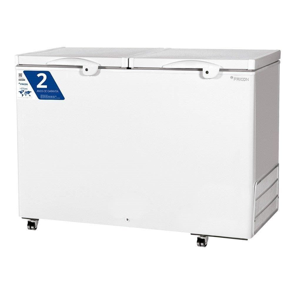 Freezer Horizontal Fricon 411L HCED411, Dupla Ação, Branco