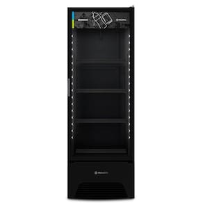 Refrigerador Vitrine Metalfrio 572 Litros VB52AH, Frost Free, Porta de Vidro, Preto