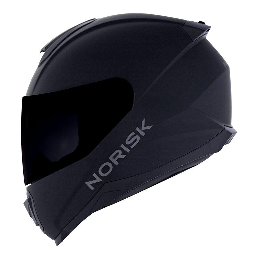 Capacete Norisk FF802 Razor Monocolor - Preto Fosco