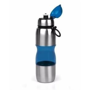 Garrafa 500ml Inox Acrílico Cantil Academia Esporte Squeeze