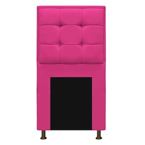 Cabeceira Copenhague 100 Cm Solteiro Suede Pink