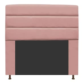 Cabeceira Turim 160 Cm Queen Size Suede Rosê