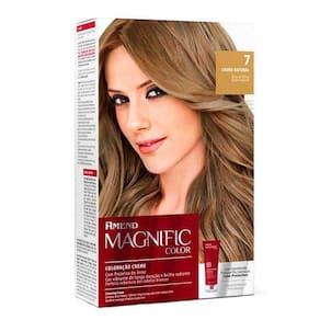 Kit Coloração Creme Amend Magnific Louro Natural 7