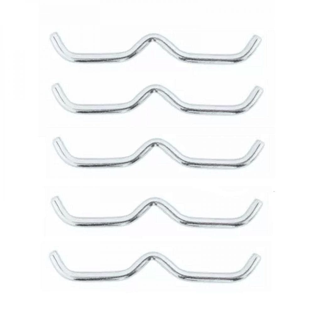 Kit 50 Ganchos Bigode W Jump Profissional Mini Cama Elástica