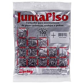 Kit C/ 100 Espaçador Juntapiso 5mm Cortag