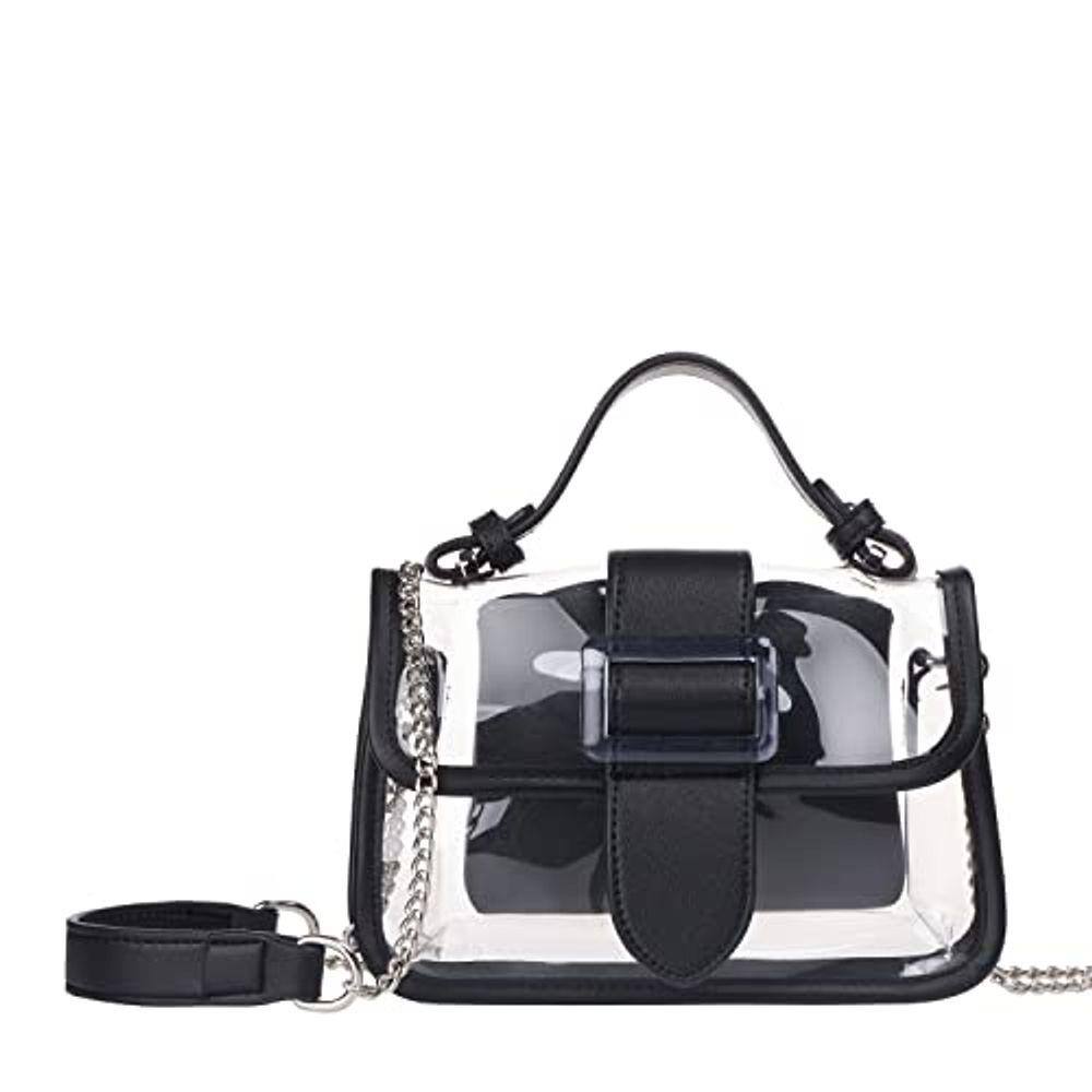 clear crossbody bolsa target