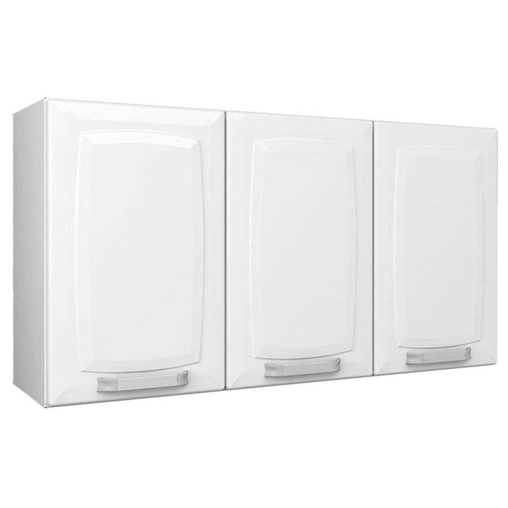 Armario De Cozinha Aereo Itatiaia Luce 3 Portas Branco Ip3-105