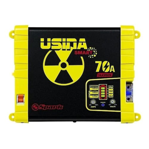 Fonte Carregador Automotivo Usina 70a Smart 12v Battery Meter Menor preço em Fonte Carregador Automotivo Usina 70a Smart 12v Battery Meter