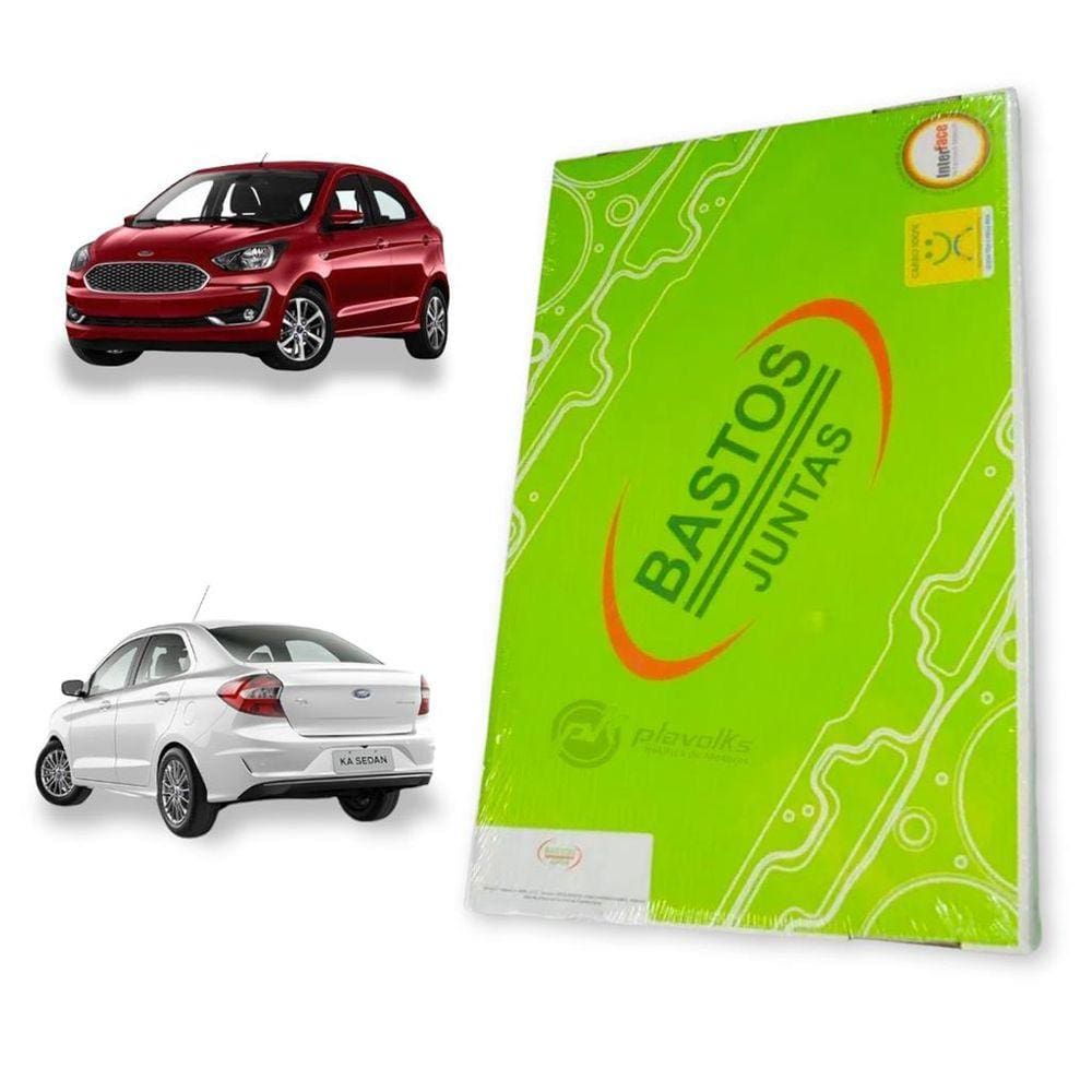 Jogo Juntas Do Motor Com Retentores Ford Ka 1.0 12V 2015 A 2021