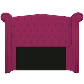 Cabeceira Veneza 195 Cm King Size Suede Pink
