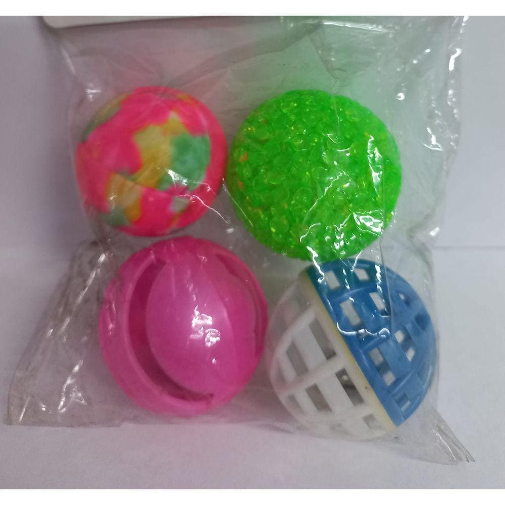 Brinquedo 4 Bolas Pet Like