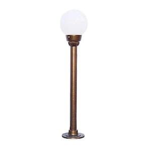 Poste Colonial Espanhol Pequeno Para Jardim De Alumínio 90Cm