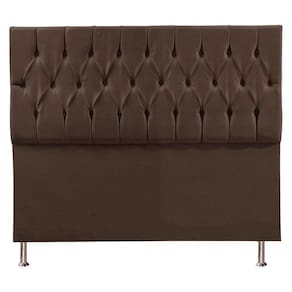 Cabeceira King 1,95m Suede Marrom