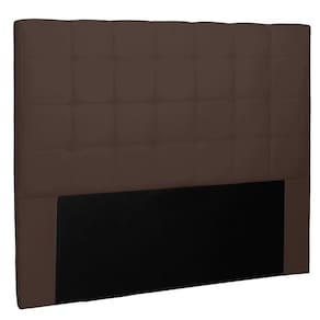 Cabeceira Queen 1,60m Verona Suede Marrom Café