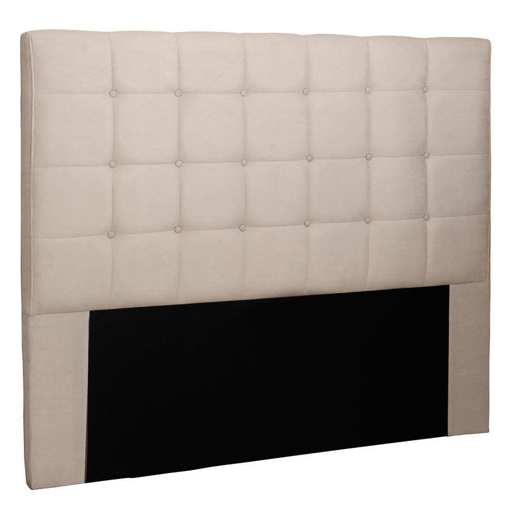 Cabeceira Solteiro 0,90m Verona Suede Bege