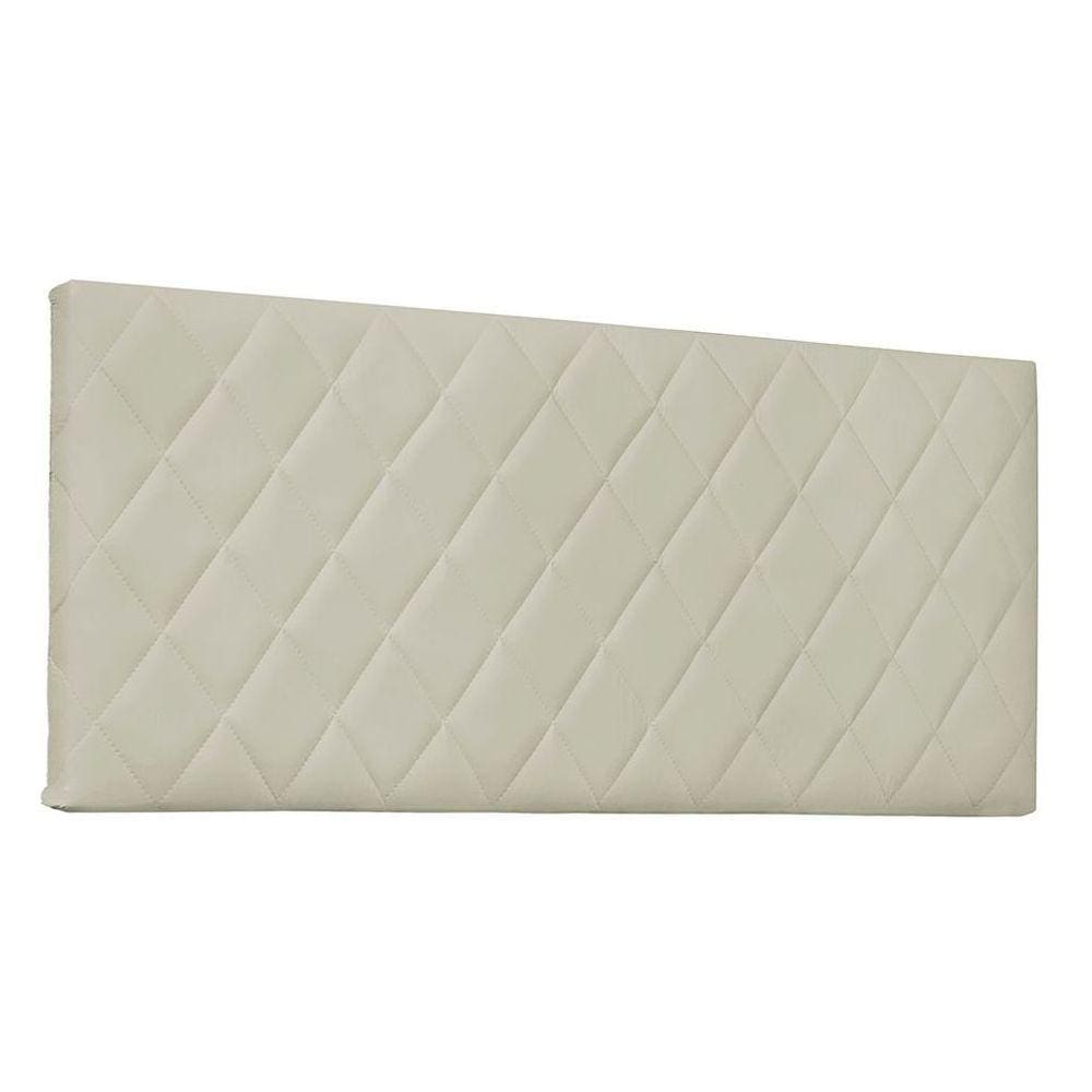 Cabeceira Painel Queen 1,60m Esmeralda Corano Marfim