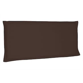 Cabeceira Painel Queen 1,60m Veneza Suede Marrom Café