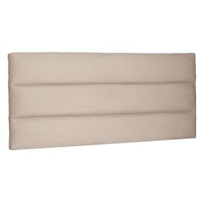 Cabeceira Painel Solteiro 0,90m La Italiana Suede Bege