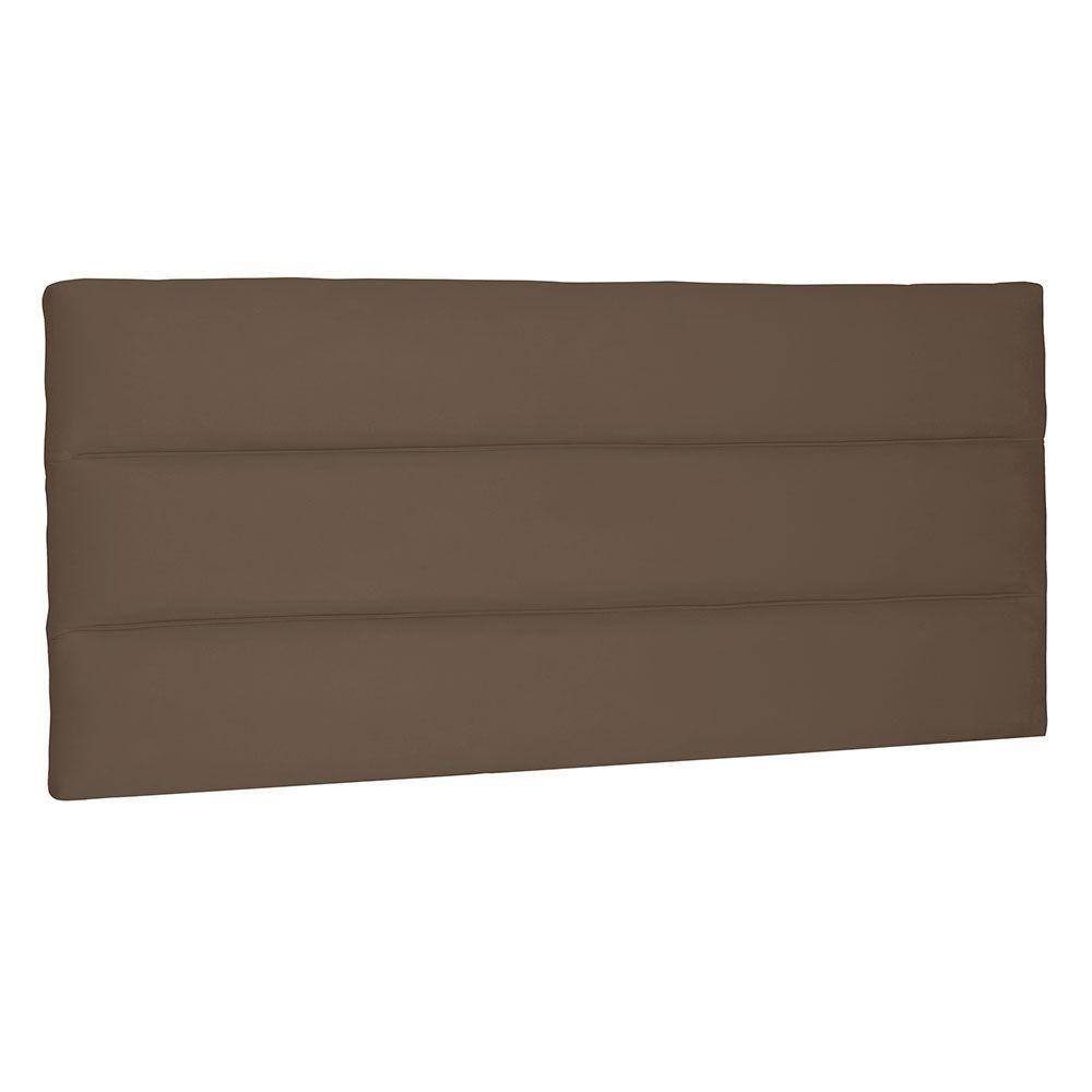 Cabeceira Painel Solteiro 0,90m La Italiana Suede Caramelo
