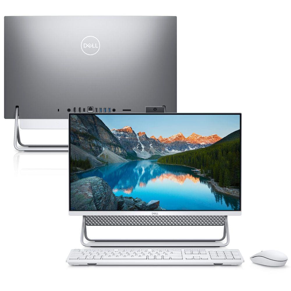 Computador All in One Dell Inspiron 5400-M10S 23.8" Full HD 11ª G. Intel Core i5 8GB 256GB SSD Windows 11