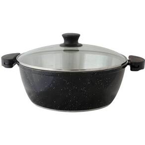 Panelão Alumínio Fundido Gulê Preto Pigmantado 28Cm 5,5 Litros